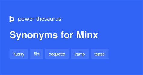 minx synonym.